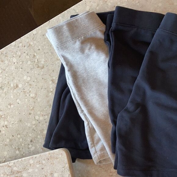 Land’s End Serious Sweats Shorts with pockets Heather Grey or Black Various - Picture 7 of 11